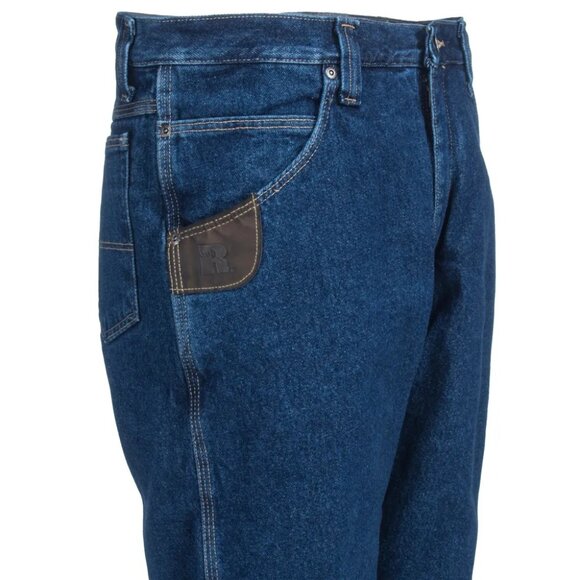 Mens Wrangler Riggs Workwear 3M Thinsulate Insulation Fleece Lining Jeans Sz 44 - Picture 3 of 5